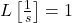 L\left[ \frac{1}{s} \right]=1